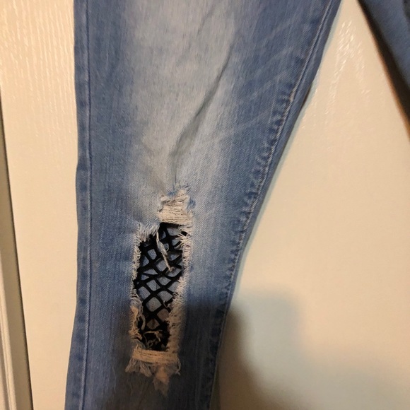 VIP  Ripped Jeans Size 3/4 - Picture 5 of 7